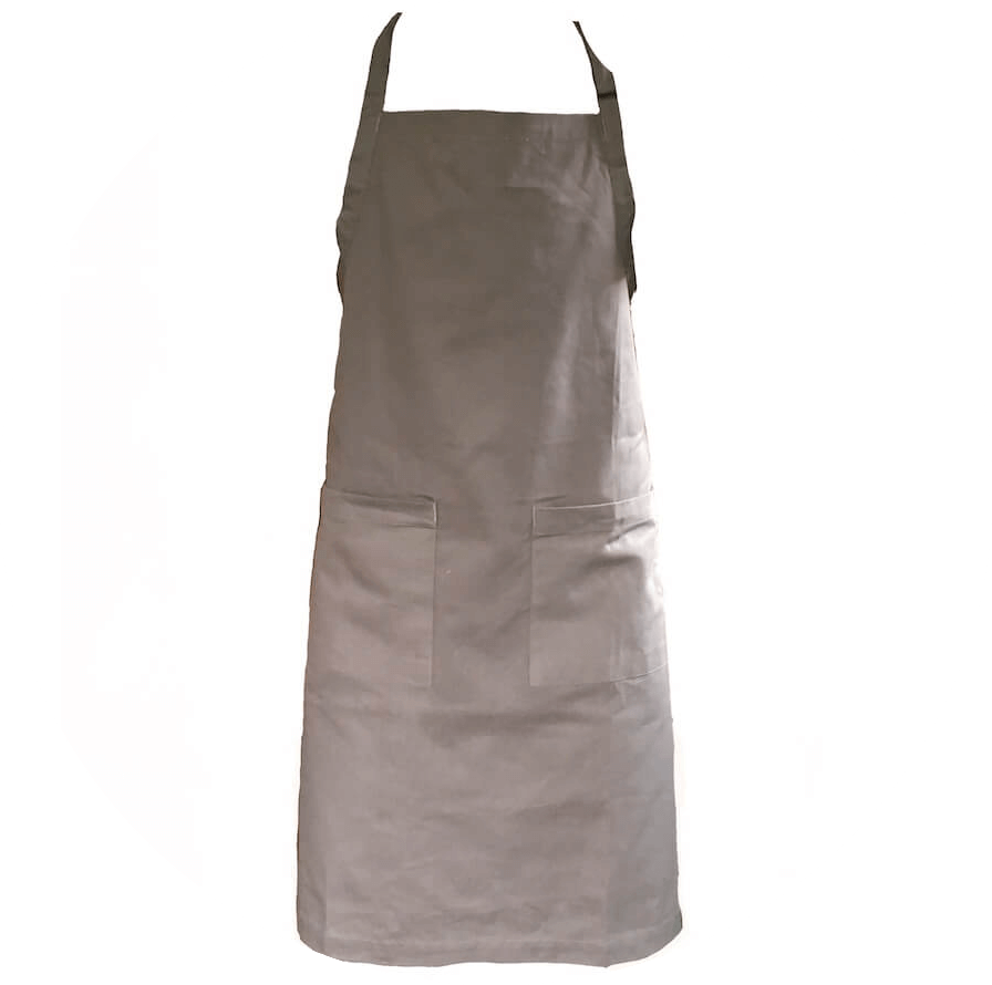 Grey apron also with your logo